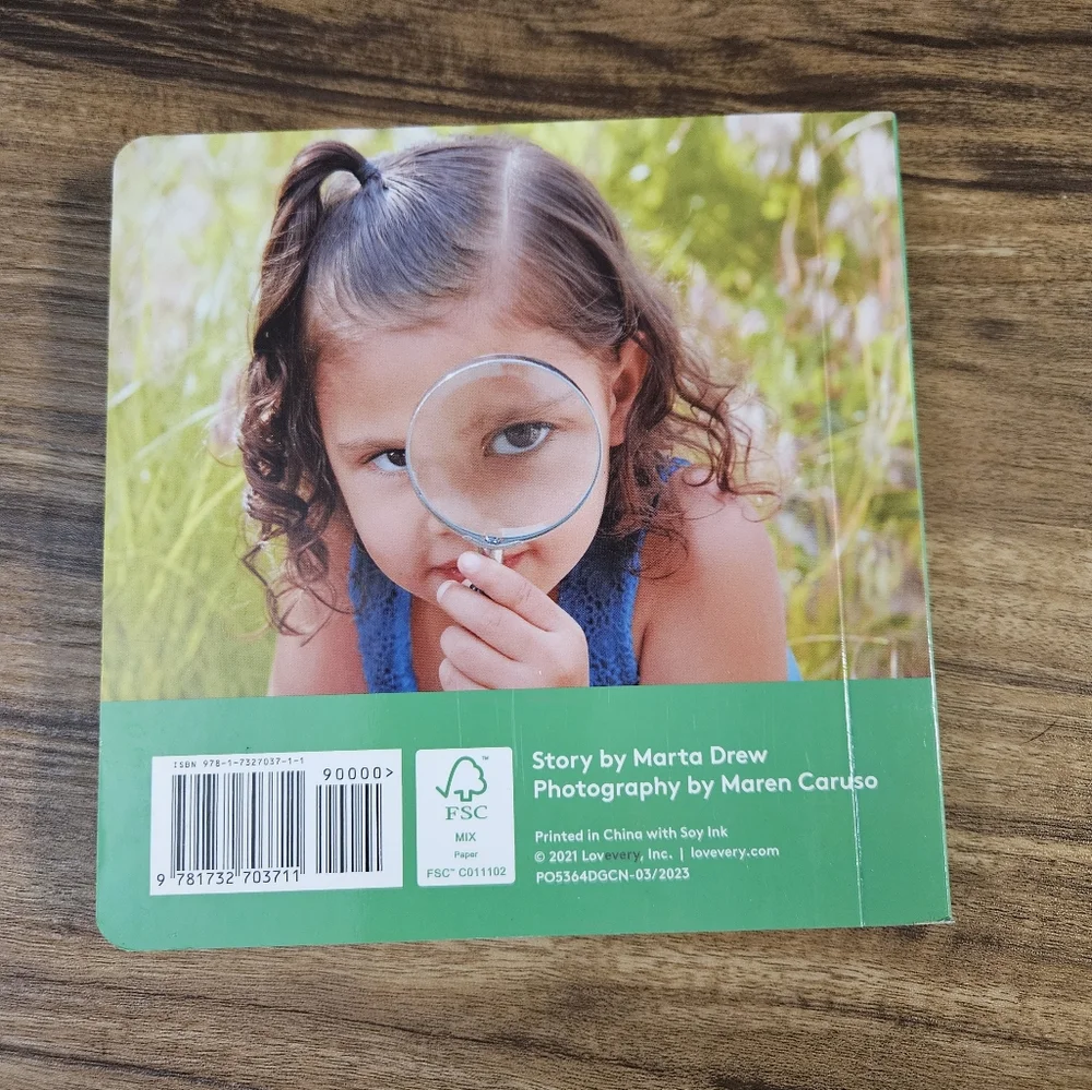 Lovevery My Favorite Nature Buddy Book